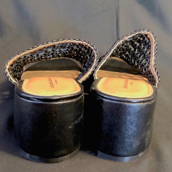 Black Cloudwalkers Slides Size 10W - Picture 3 of 7
